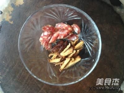 香菇腊味饭的做法