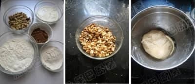黑麦核桃养生包的做法
