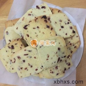 蔓越莓饼干怎么做好吃 蔓越莓饼干最正宗的做法