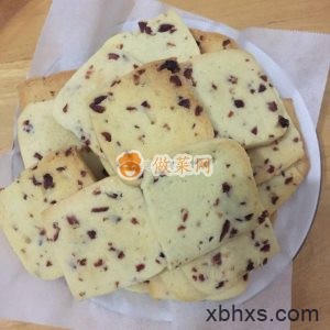 蔓越莓饼干怎么做好吃 蔓越莓饼干最正宗的做法