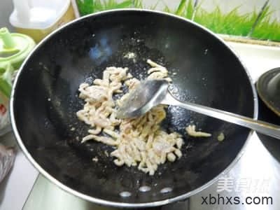 水芹菜炒肉丝的做法
