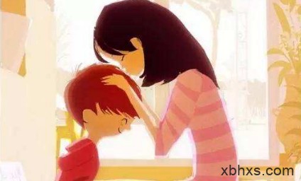 很感激她能成为我的妈妈！