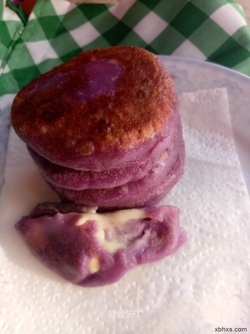 芝士紫薯饼怎么做 芝士紫薯饼的做法