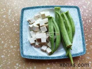 凉拌秋葵豆腐怎么做 凉拌秋葵豆腐的做法