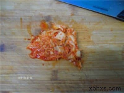 泡菜糯米丸子的家常做法