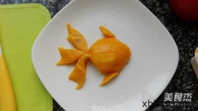 芒果金鱼的做法