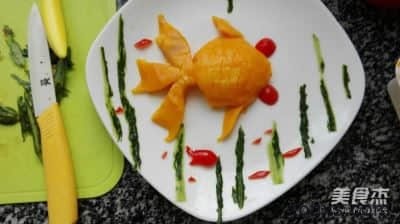芒果金鱼的做法