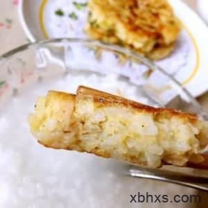 香煎米饭饼的做法