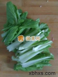 小白菜炒面怎么做 小白菜炒面的做法