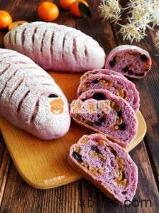 紫薯葡萄干欧包怎么做 紫薯葡萄干欧包的做法