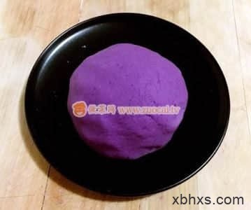 紫薯糯米小汤圆的做法